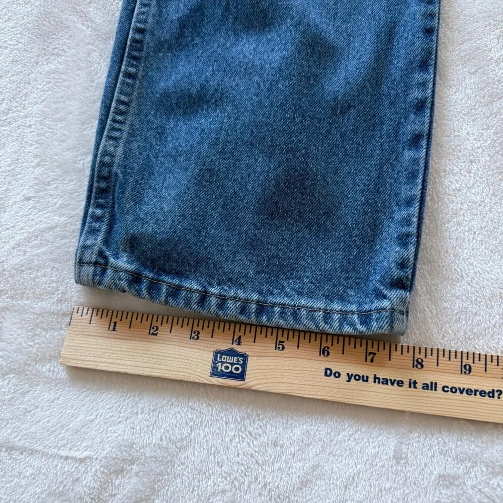Wrangler 34x32‎ Regular Fit Blue Jeans Men's Straight Leg Y2K Denim Made Mexico